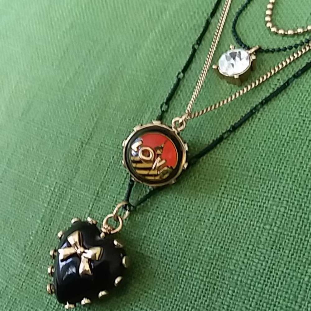 Vintage Betsey Tiered Necklace